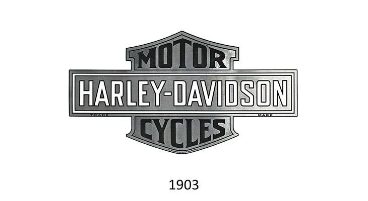 harley davidson primo logo 1903