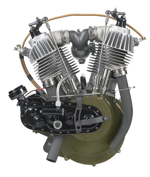 F head The original Harley Big Twin engines