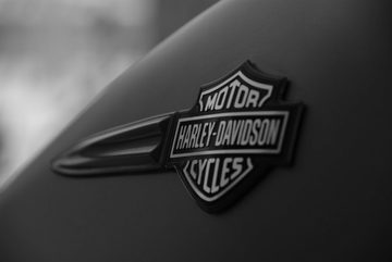 Harley Davidson Logo Bar and Shield Tank Badge